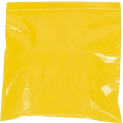 9" x 12" Reclosable Poly Bags, 2 Mil, Yellow, 1000/Carton (PB3645Y)