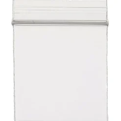 13" x 18" Reclosable Poly Bags, 4 Mil, Clear, 500/Carton (3795A)