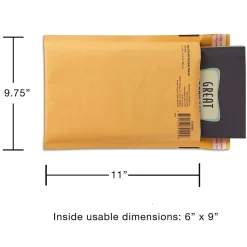 6.75 x 9 Self-Sealing Bubble Mailer (56563)