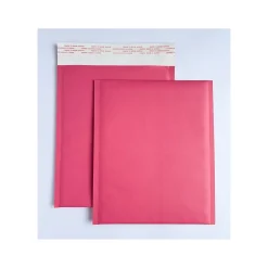 8.5" x 11" Self-Sealing Bubble Mailer, Pink, Dozen (245158)
