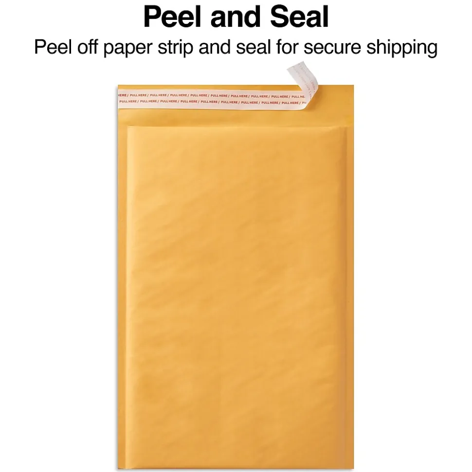 9.25" x 11" Self-Sealing Bubble Mailer, #2, 25/Carton (ST56647B)