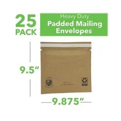 9.88" x 9.5" Self-Sealing Mailer, #2, 30/Carton (99320)