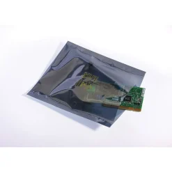 12" x 16" Static Shielding Layflat Poly Bags, 3 Mil, Clear, 100/Carton (4140)