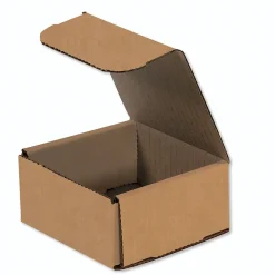4" x 4" x 2" Corrugated Mailers, 50/Bundle (M442K)
