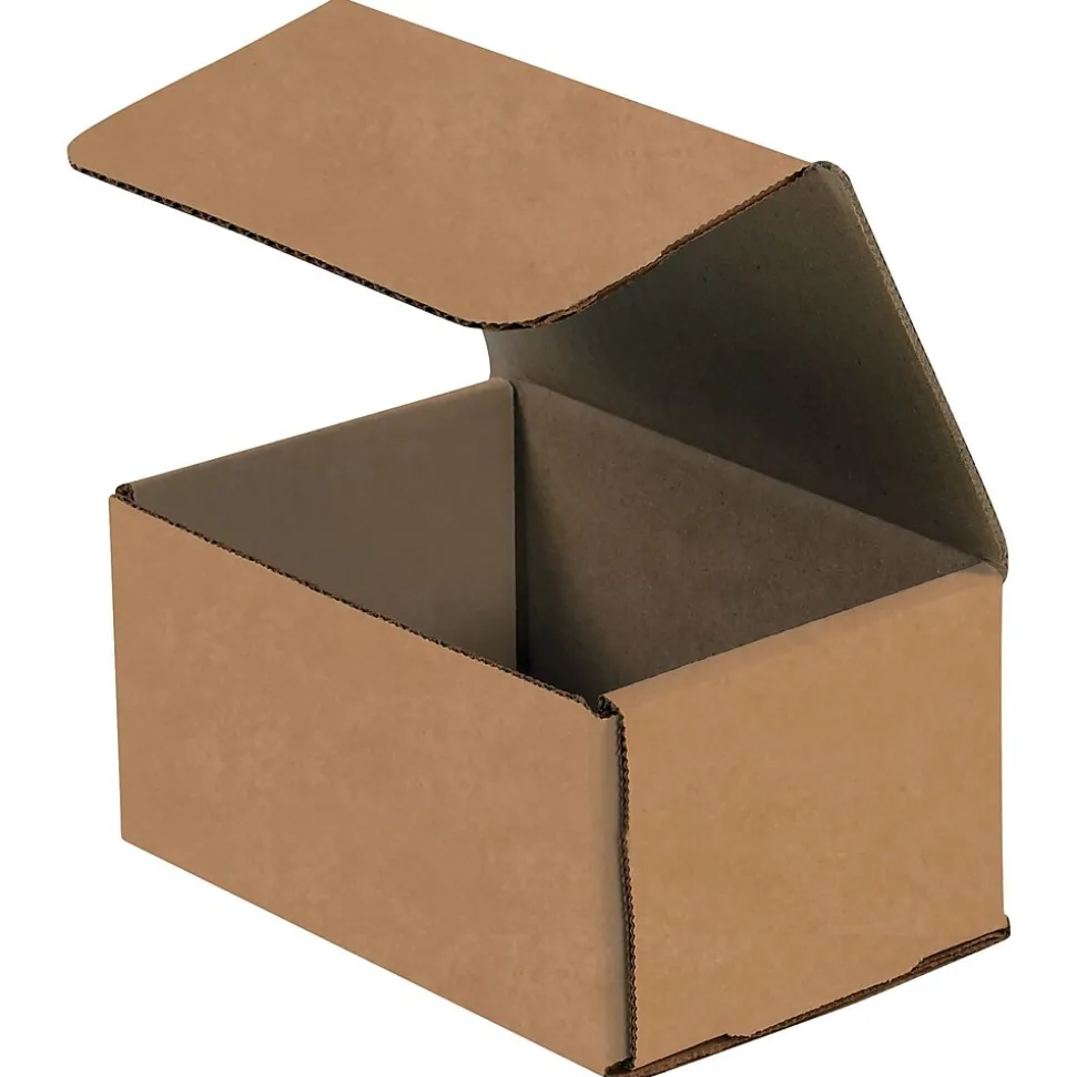 6" x 5" x 3" Corrugated Mailers, 50/Bundle (M653K)