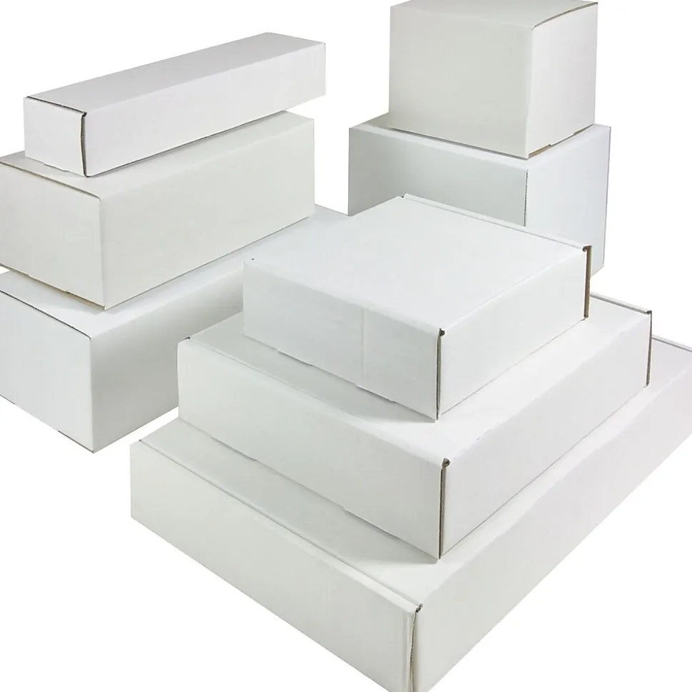 6" x 6" x 4" Corrugated Mailers, 50/Bundle (M664)