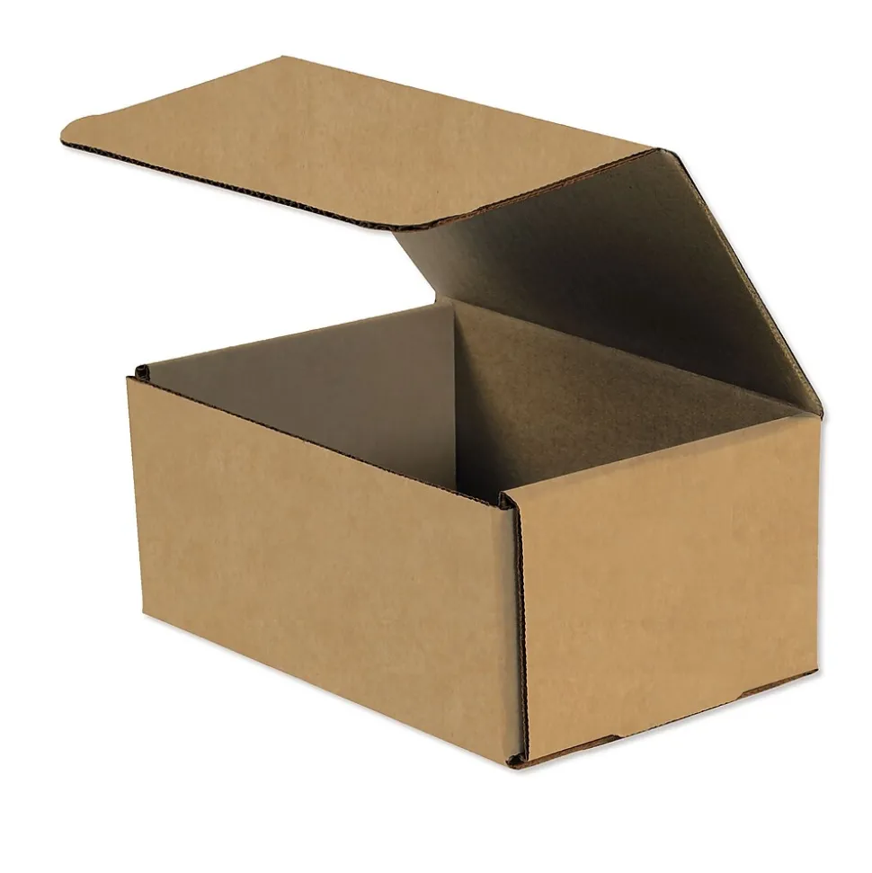 7" x 5" x 2" Kraft Corrugated Mailer, 50/Bundle (M752K)
