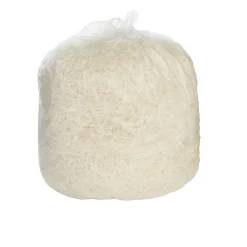 AbilityOne 33 Gallon Industrial Trash Bag, 33" x 39", Low Density, 0.7 mil, Clear, 125 Bags/Box (8105011839768)