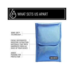 Absorbits Wet Phone Blue Rescue Pouch for Most Smartphones (AP100BU)