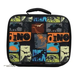 Accessory Innovations Kids' Dinosaur Insulated Lunch Box, Multicolor (B24GC58198-ST)
