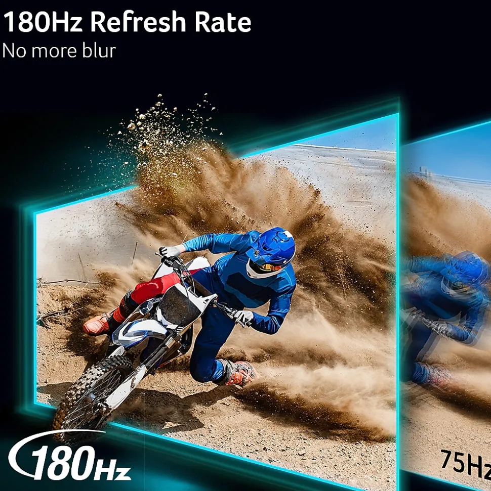 Acer Nitro 31.5" Curved FHD 180 Hz LCD Gaming Monitor, Black (EDS320Q S3BIIPX)