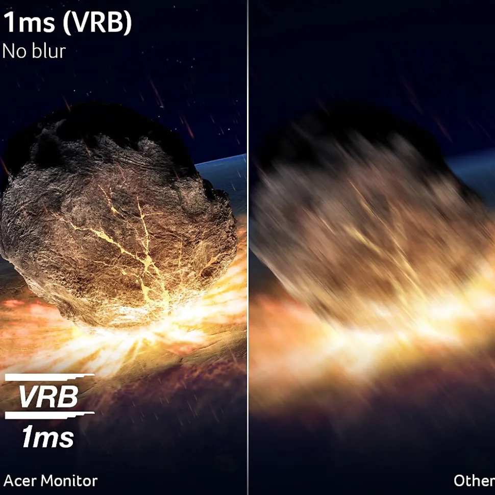 Acer Nitro 31.5" Curved FHD 180 Hz LCD Gaming Monitor, Black (EDS320Q S3BIIPX)