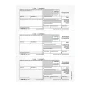 Adams 2024 1099-NEC Copy 1 or 2 Laser/Inkjet Tax Forms, 50 Sheets/Pack (LNECPAY2)