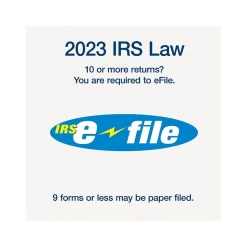 Adams 2024 W-2 Tax Form with W-3 Forms, e-files, and Access to Tax Forms Helper, 6-Part, 2-Up, Copy A, 1, B, C, 2, D, 24/Pack