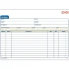 Adams 2-Part Carbonless Invoices, 5.5625" x 8.4375", 50 Sets/Book (DC5840)