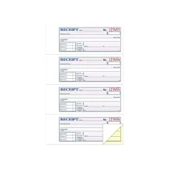 Adams 2-Part Carbonless Receipts, 2.75
