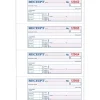 Adams 3-Part Carbonless Receipt Book, 10.88" x 7.63", 100 Sets/Book (TC1182)