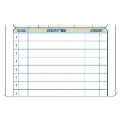 Adams 2-Part Carbonless Sales Orders, 7.19