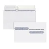 Adams Self Seal Security Tinted Double Window W-2 Tax Form Envelope, White, 100/Pack (DW4ALTPS100)