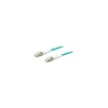 AddOn ADD-LC-LC-10M5OM4 32.8' Laser Optimized Multi Mode Fiber Duplex LC/LC OM4 Patch Cable, Aqua