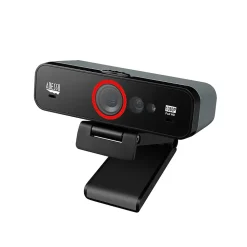 Adesso CyberTrack F1 HD 1920 x 1080 Webcam, 2.1 Megapixel, Black (CyberTrack F1)