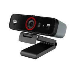 Adesso CyberTrack F1 HD 1920 x 1080 Webcam, 2.1 Megapixel, Black (CyberTrack F1)