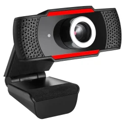 Adesso CyberTrack H3 HD 1280 x 720 General Purpose Webcam, 1.3 Megapixel, Black (CYBERTRACKH3)