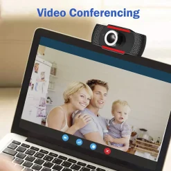 Adesso CyberTrack H3 HD 1280 x 720 General Purpose Webcam, 1.3 Megapixel, Black (CYBERTRACKH3)