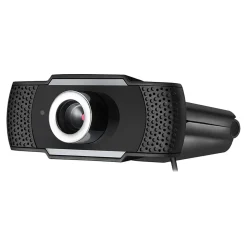 Adesso Cybertrack H4 1080P HD USB Webcam with Built-in Microphone, Black (CYBERTRACKH4)