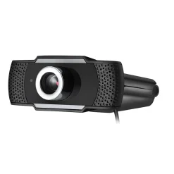 Adesso CyberTrack HD 1920 x 1080 USB Webcam with Built-in Microphone, TAA Compliant, 2.1 Megapixels, Black (CyberTrack H4-TAA)