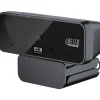 Adesso CyberTrack HD 3840x2160 Webcam, 8 Megapixels, Black (CYBERTRACKH6)