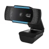 Adesso CyberTrack HD 1920x1080 Webcam, 2.1 Megapixels, Black/Blue (CYBERTRACKH5-TAA)