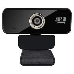 Adesso CyberTrack HD 3840x2160 Webcam, 8 Megapixels, Black (CYBERTRACK6S)