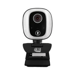Adesso CyberTrack M1 HD 1080p Webcam, 2.1MP, Black (CYBERTRACK M1)