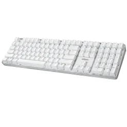 Adesso EasyTouch 680 Illuminated Mechanical Keyboard, White (AKB-680UW)