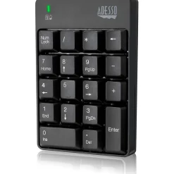 Adesso EasyTouch Wireless Keypad, Black (WKB-6010UB)
