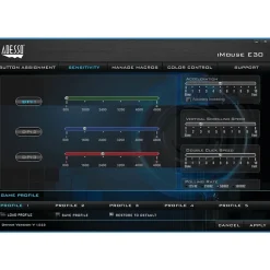 Adesso iMouse E30 Wireless Advanced Optical Mouse, Black