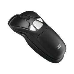 Adesso iMouse Wireless Ambidextrous Mouse, Black (iMouse P30)