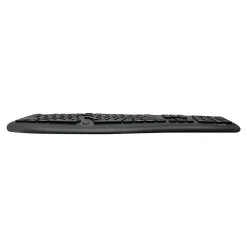 Adesso Tru-Form Media Ergonomic Keyboard, Black (AKB-160UB)