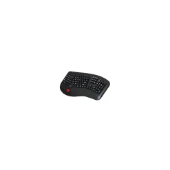 Adesso Tru-Form Wireless Keyboard, Black (WKB-3500UB)