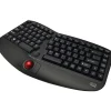 Adesso Tru-Form Wireless Keyboard, Black (WKB-3150UB)