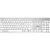 Adesso Wired Multi-OS Scissor Switch Keyboard with Copilot AI Hotkey, White (AKB-730UW)