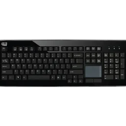 Adesso Wireless SlimTouch Desktop Touchpad Keyboard (WKB-4400UB)