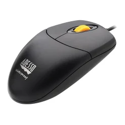 AdessoWired Waterproof Optical Mouse, Black (IMOUSEW3)