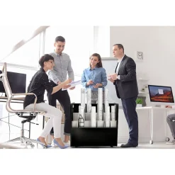 AdirOffice 21-Slot Mobile Roll File, 28.5