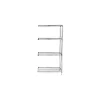 Adjustable Open Wire Shelving Add-On Units, 48" x 24" x 74"