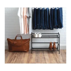 Advantus FlipShelf 2-Shelf Steel Rack, 18