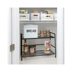 Advantus FlipShelf 2-Shelf Steel Rack, 18