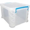 Advantus Super Stacker File Box, Letter/Legal Size, Clear (36871)