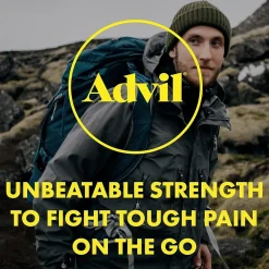 Advil Ibuprofen Pain Reliever, 200mg, 2/Packet, 50 Packets/Box (15489)